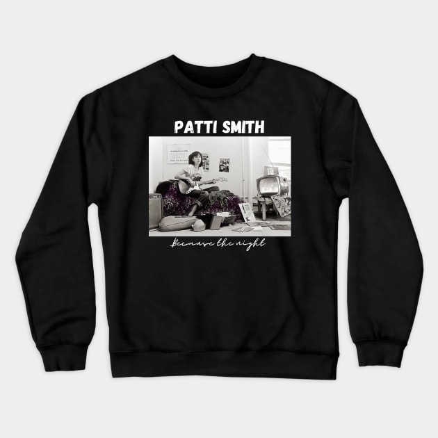 Patti Smith Crewneck Sweatshirt by FunComic